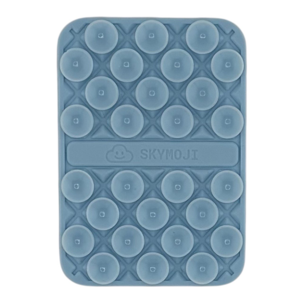 SKYMOJI  Double-Sided Silicone Suction Cup Phone Holder – Universal Reusable Mount for Mirrors, Glass, Tiles & Smooth Surfaces – Hands-Free Stand for iPhone & Android